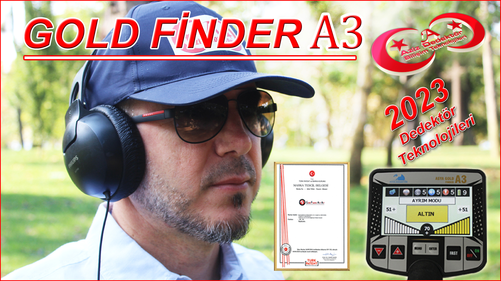 Gold Finder A3-A5 Dedektör